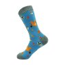 Eco Chic Blue Woodland Eco-Friendly Bamboo Socks