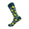 Eco Chic Green Argyle Eco-Friendly Bamboo Socks