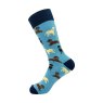 Eco Chic Blue Labrador Eco-Friendly Bamboo Socks