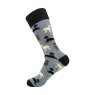 Eco Chic Grey Labrador Eco-Friendly Bamboo Socks