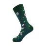 Eco Chic Green Sports Balls Eco-Friendly Bamboo Socks