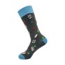 Eco Chic Grey Sports Balls Eco-Friendly Bamboo Socks