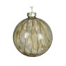 Kaemingk Gold Painted Glass Bauble