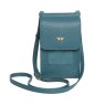 Alice Wheeler Mini Bloomsbury CrossBody Bag Teal