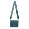 Alice Wheeler Highbury CrossBody Bag Teal full strap