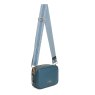 Alice Wheeler Soho Camera CrossBody Bag Teal Full Strap