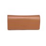 Alice Wheeler Nappa Rome Glasses Case Tan