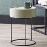 Pacific Hugo Sage Green Wood Veneer Black Metal Storage Table lifestyle