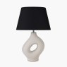 Pacific Ulla Monochrome Organic Ceramic Table Lamp