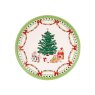 Cath Kidston Christmas Set Of 2 Dinner Plates design 1 Christmas tree