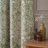 William Morris At Home Sunflower Dark Olive Curtains close up