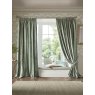 Laura Ashley Loretta Velvet Sage Green Curtains