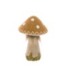 Floralsilk Felt Toadstool Figure Medium