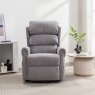 Luxembourg Dual Lift And Recliner Chair In Chacha Dove front on lifestyle image of the chair