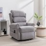 Luxembourg Dual Lift And Recliner Chair In Chacha Dove lifestyle image of the chair angled