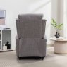 Luxembourg Dual Lift And Recliner Chair In Chacha Dove lifestyle image of the back of the chair