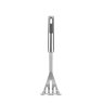 Luxe Stainless Steel Masher front view cut out