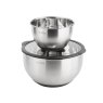 Luxe Set Of 2 Stainless Steel Mixing Bowls