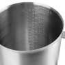 Luxe Stainless Steel 1L Measuring Jug close up