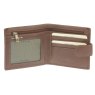 Golunski RFID Blocking Cognac Card Holder open