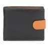 Golunski Black And Tan Wallet closed