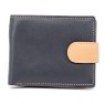 Golunski Black And Tan Wallet closed