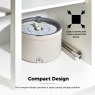 Tower Tower Duo Compact Spin Mop Latte & Grey