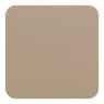 Tradestock Taupe Sandstone Flexi Faux Leather Coasters Sandstone