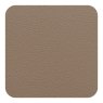 Tradestock Taupe Sandstone Flexi Faux Leather Coasters Taupe