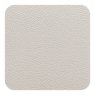 Tradestock Chocolate White Flexi Faux Leather Coasters White Side