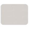 Tradestock Chocolate White Flexi Faux Leather Placemats White