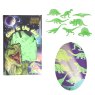 Dino World Glow In The Dark Stickers