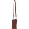 Chestnut Leather Strap Purse