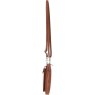 Honey Leather Strap Purse side view