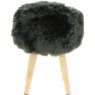 Cypress Wool Stool side view