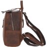 Tenbury Brown Backpack side view