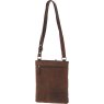 Brown Asymmetric Shoulder Bag back