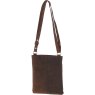 Brown Buckle Detail Shoulder Bag back