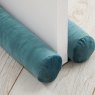 Catherine Lansfield Teal Double Sided Draught Excluder close up