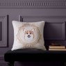 Catherine Lansfield Bridgerton Mr Newton Corgi Filled Natural Cushion Lifestyle