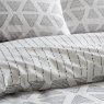 Catherine Lansfield Tufted Print Duvet Set Pattern Close up