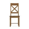 Chester Cross Back Wooden Dining Chair on a white background