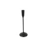 Derex Round Black Candle Holder medium