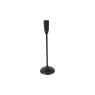 Derex Round Black Candle Holder large