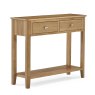 Sand Banks Console Table on a white background