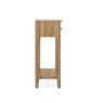 Sand Banks Console Table on a white background