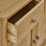 Sand Banks Mini Sideboard close up on a white background