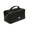 Alice Wheeler Black Mini Train Case side view