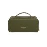 Alice Wheeler Olive Mini Train Case back