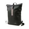 Paul Oliver Mens Roll Top Backpack With Stripe side view